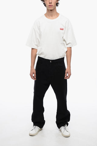 Jeans Regular Fit a Lavaggio Scuro 25cm