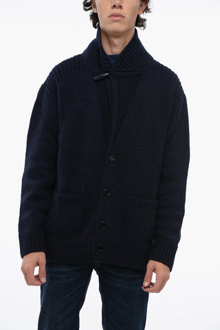 Maxi Cardigan GRAVE con Tasche a Toppa