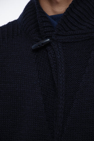 Maxi Cardigan GRAVE con Tasche a Toppa