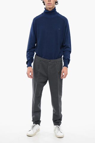 RegularWaist Solid Color Chinos Pants