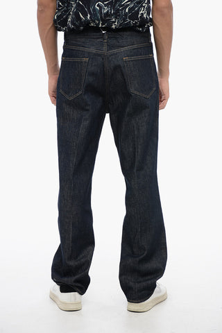 Dark Wash HARD TWIST Denims with Visible Stitching 22cm