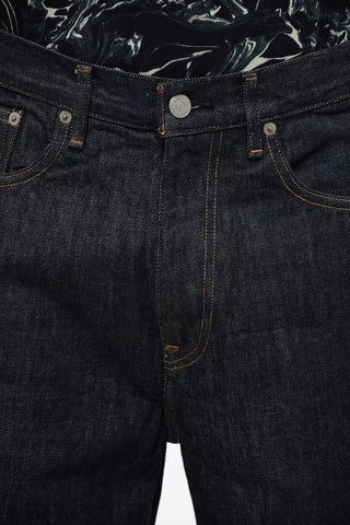 Dark Wash HARD TWIST Denims with Visible Stitching 22cm