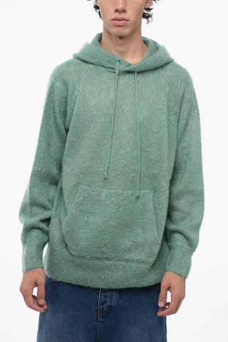 Maglia Tasca a Toppa Con Cappuccio