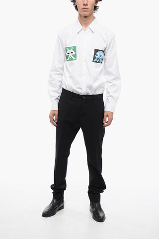 Slim Fit Chinos pants with Belt Loops
