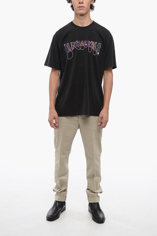 Logo Printed Crew-neck T-Shirt