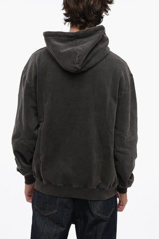Solid Color REVOLUTION Hoodie with Frontal Print