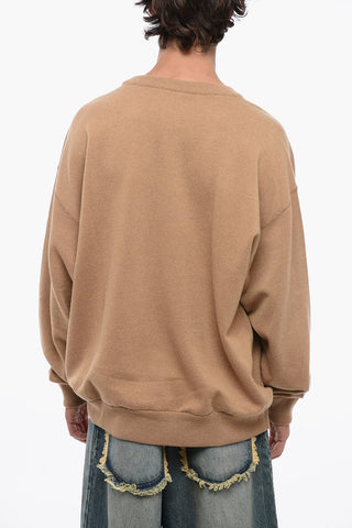 Crew Neck Pure Cashmere Pullover