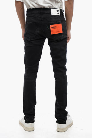 Dark Washed SKEITH Slim Fit Jeans 16cm