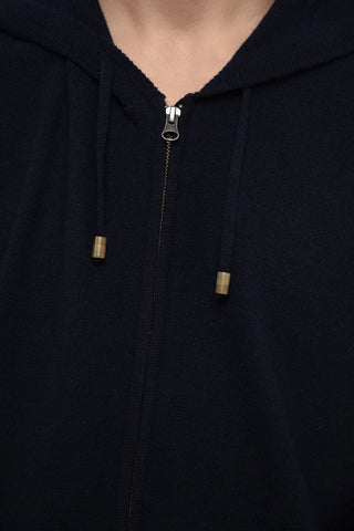 Maglia in Lana Merino con Cappuccio