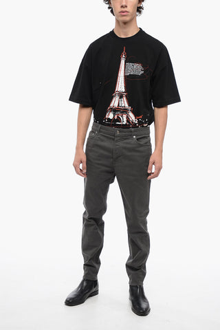 Cotton Stretch 5 Pockets DRAKE Pants