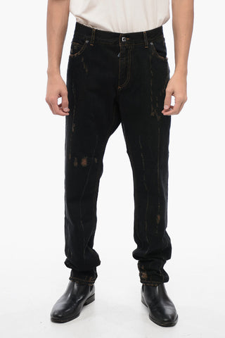 Vintage Washed Regular Fit Denims 17cm