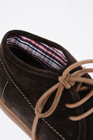 ID Polacchine in Suede a Tinta Unita