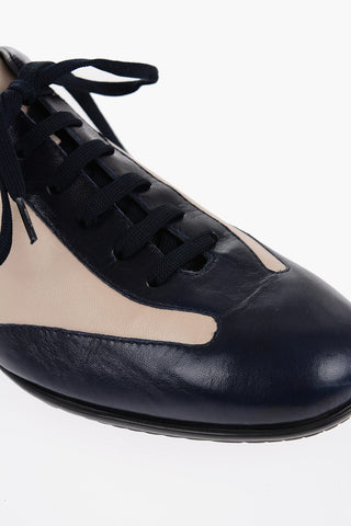 ID Sneakers Bicolore in Pelle