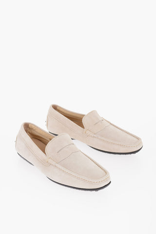 ID Suede Penny Loafers