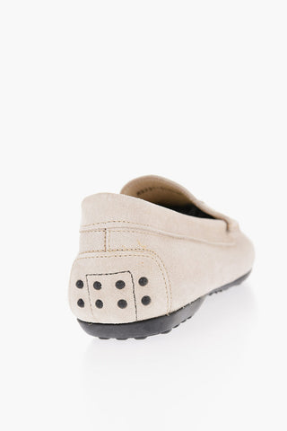 ID Suede Penny Loafers