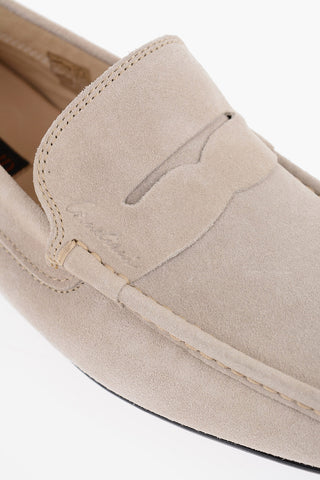 ID Suede Penny Loafers