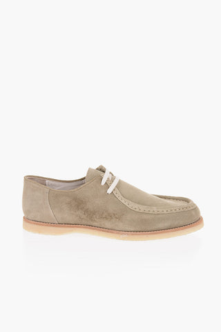 Suede Lace-Up Shoes