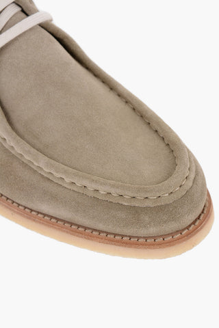 Suede Lace-Up Shoes
