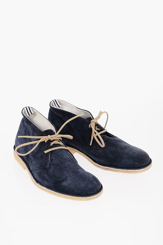 ID Suede Desert Boots with Crepe Sole