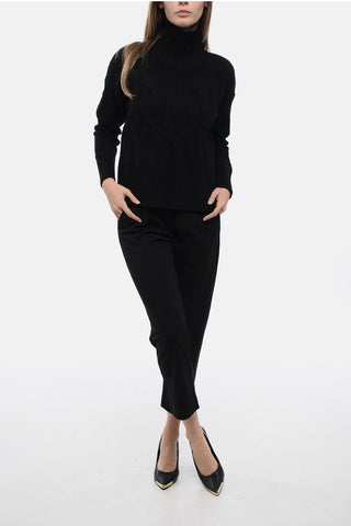STUDIO Turtleneck ELGAR Aran Cashmere Blend Sweater