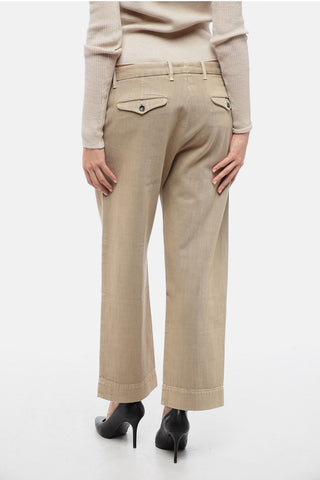 Solid Color LAVINIA Pants with 4 Pockets