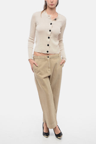 Solid Color LAVINIA Pants with 4 Pockets