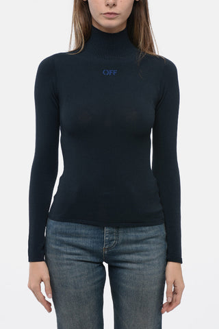 Top Mock Neck in Tessuto Tecnico