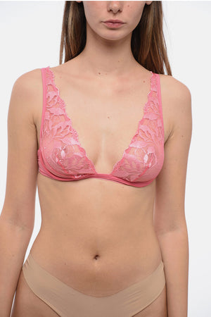 Tulle Triangle Bra with Underwire