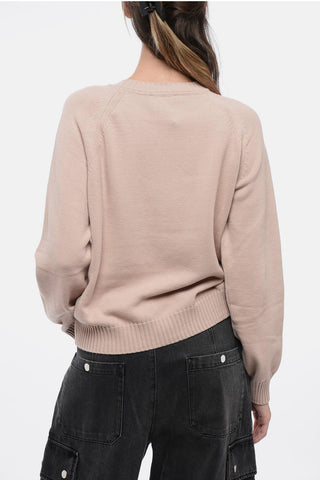 EMPORIO ICON Maglia Girocollo con Logo Floccato