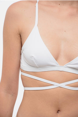 Bikini Top SOLANGE with Laced Detail