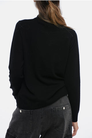 STUDIO Maglia a Collo Alto SANTE in Misto Cashmere