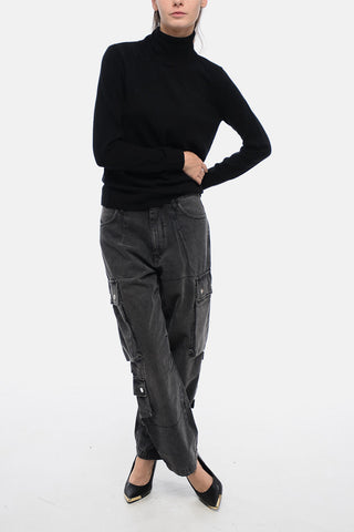 STUDIO Maglia a Collo Alto SANTE in Misto Cashmere
