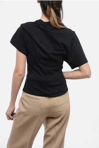 Hearth-shaped Designed ZAZIE Cotton T-Shirt
