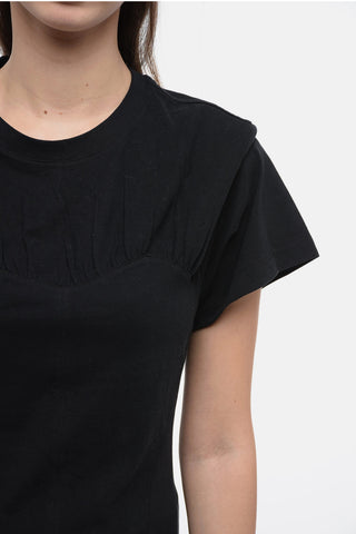 Hearth-shaped Designed ZAZIE Cotton T-Shirt