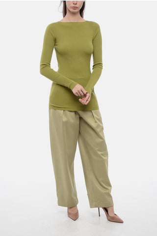 LUXOR Maglia in Lana con Design Bareback