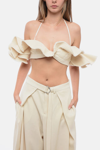 Crop Top LE BRASSIERE ARTICHAUT con Volant