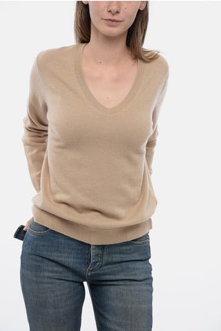 V Neck Pure Cashmere Sweater