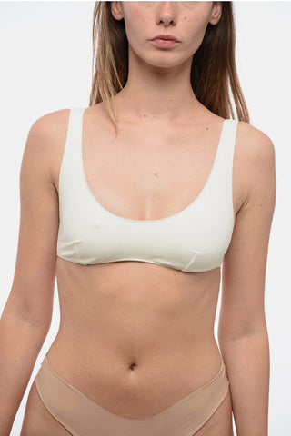 Bikini Top a Canotta con Scollo Rotondo