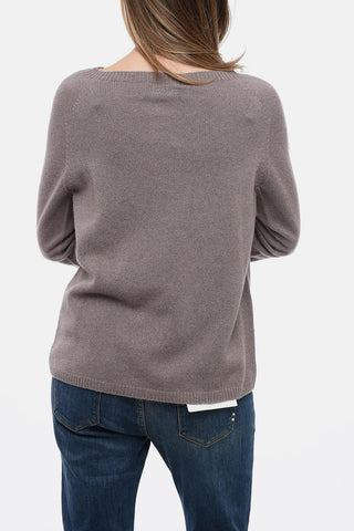 S Crew Neck GIORI Cashmere Blend Sweater