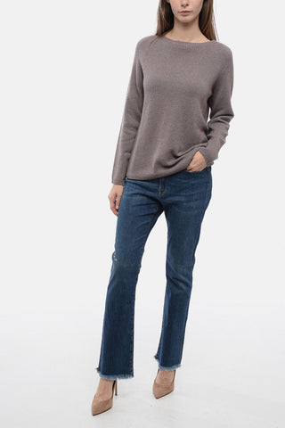S Crew Neck GIORI Cashmere Blend Sweater