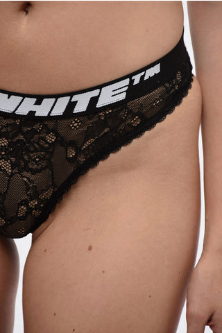 PERMANENT Lace Slip with Logoed Elastic Band