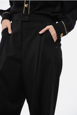 Virgin Wool TENDA Palazzo Pants