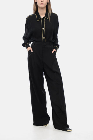 Virgin Wool TENDA Palazzo Pants