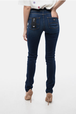 EMPORIO Dark Washed Slim Fit Denims 14cm