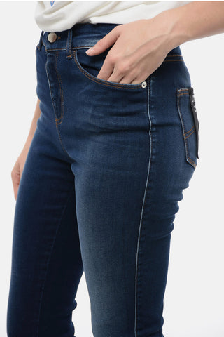 EMPORIO Dark Washed Slim Fit Denims 14cm