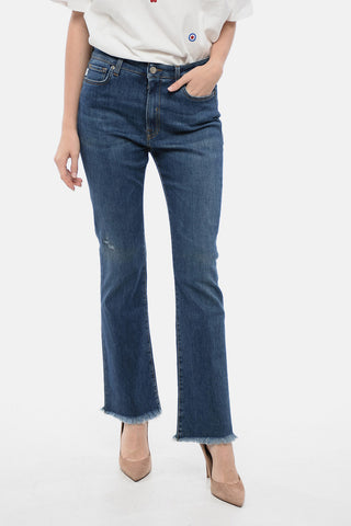 Stretch Denim NEW GAILA Jeans with Frayed Hem