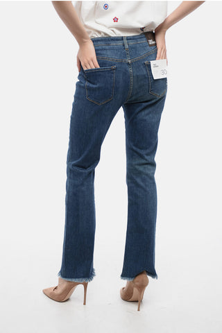 Stretch Denim NEW GAILA Jeans with Frayed Hem