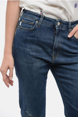 Stretch Denim NEW GAILA Jeans with Frayed Hem