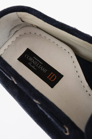 ID Suede Boat Deck Shoes with Rubber Dots on the Sole