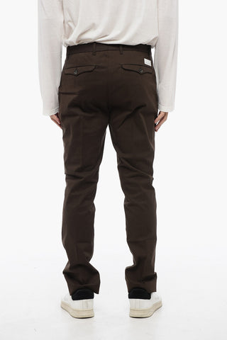 Cotton Stretch EASY Chinos Pants with Flap Pockets